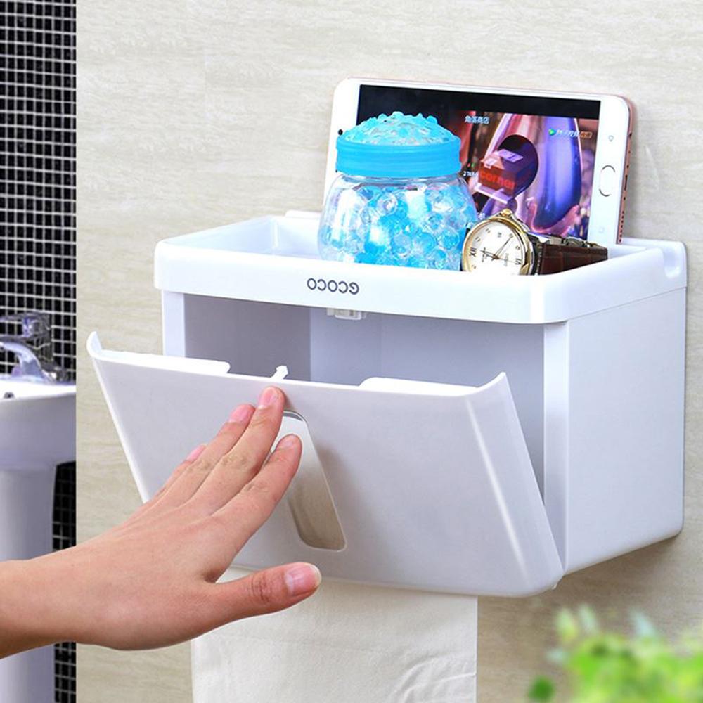 Kệ treo giấy vệ sinh đa năng Ecoco D-08