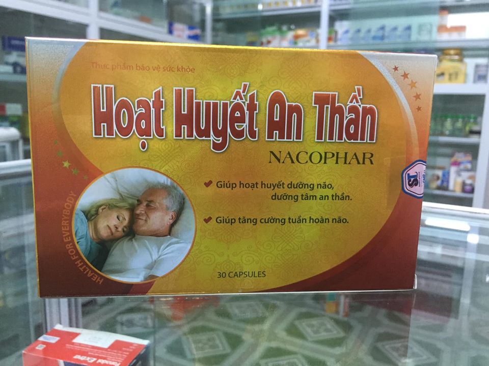 HOẠT HUYẾT AN THẦN NACOPHAR , DƯỠNG TÂM AN THẦN
