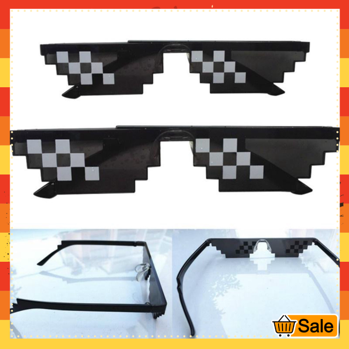 [HCM]Kính - Kính Thug Life Cực Ngầu Thể Hiện Cá Tính Của Bạn - Kính thug life loại 6 chấm [GIÁ SỈ]