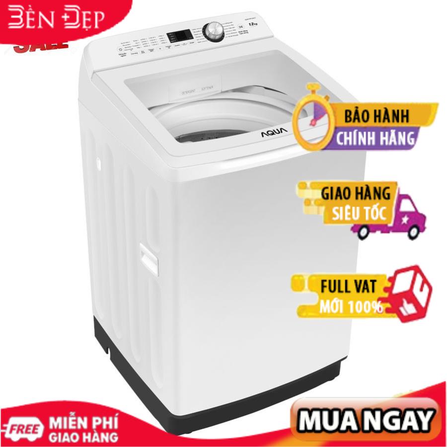 [TRẢ GÓP 0%] Máy giặt Aqua 10 Kg AQW-FR100ET W  (Giá áp dụng giao tại HN, HCM& các tỉnh liên hệ shop)