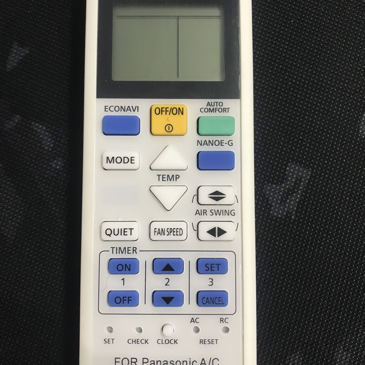 [HCM]REMOTE DÙNG CHO MÁY LẠNH .PANASONIC INVERTER 2 CHIỀU
