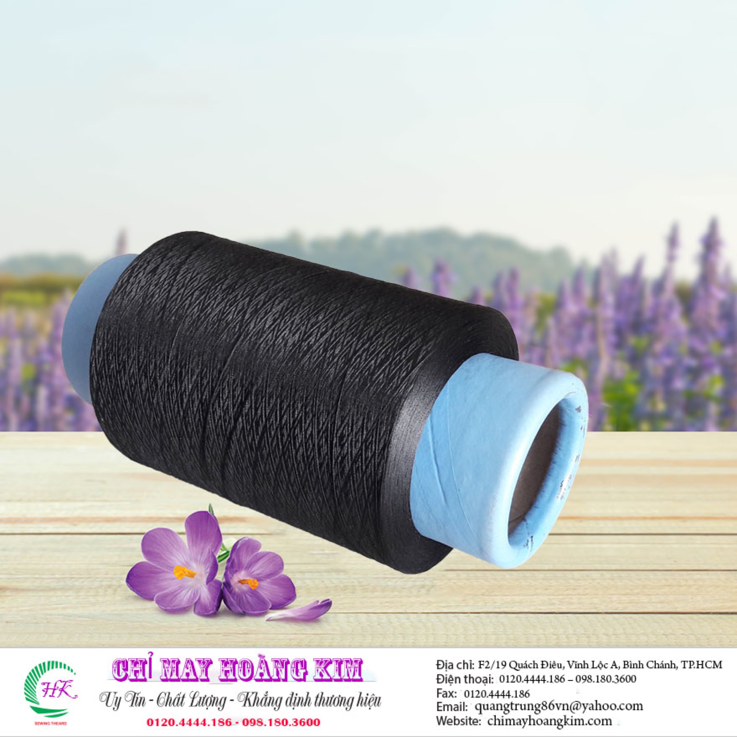 [HCM]Chỉ tơ vắt sổ 150A màu đen (Lốc 6 ống 550g/ống) chất liệu polyester cao cấp có độ bền màu cao không bị tưa chỉ khi may đảm bảo chất lượng