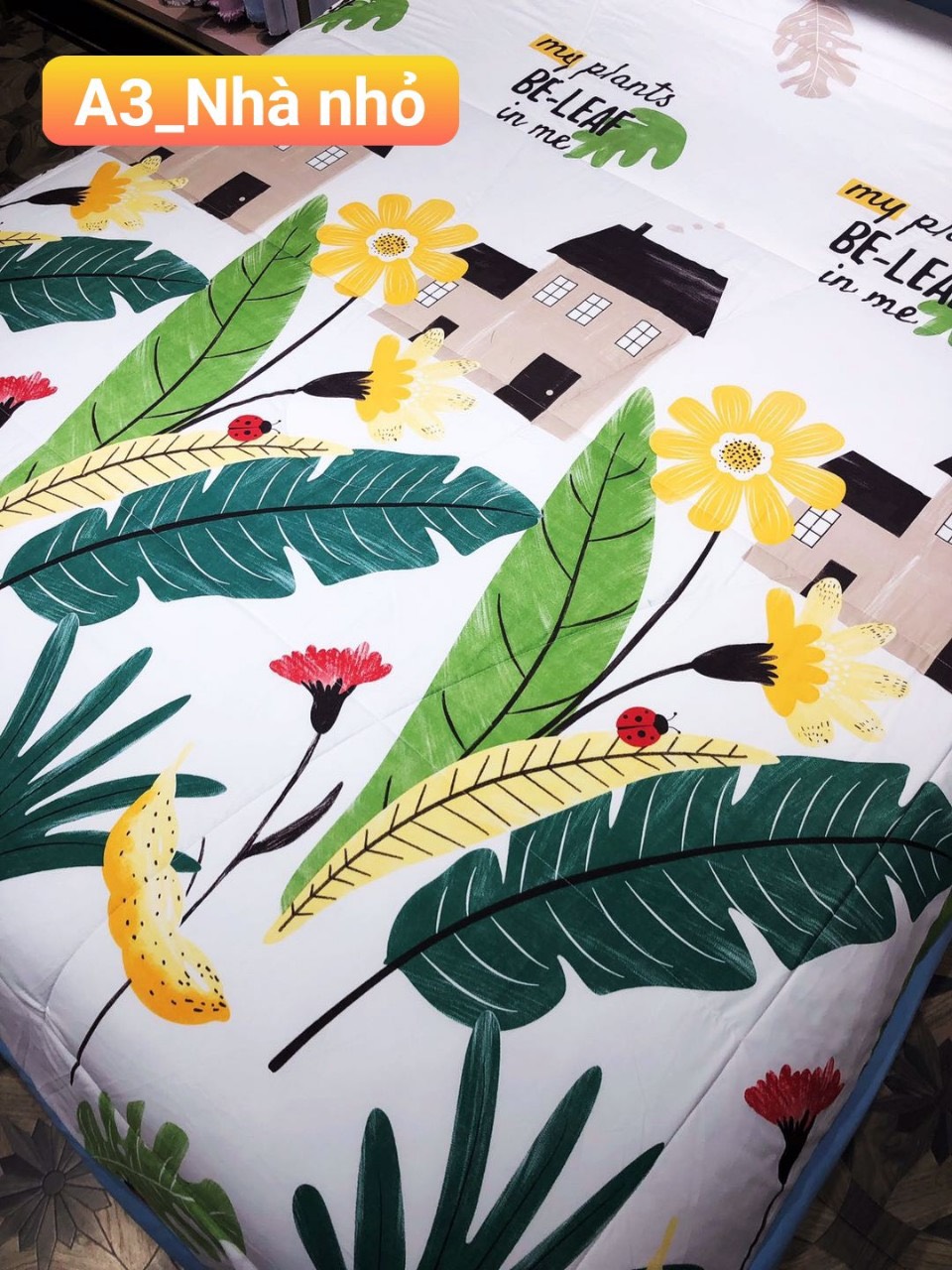 Chăn hè trần bông cotton đũi 2mx2m2[giao mẫu ngẫu nhiên]CĐ03