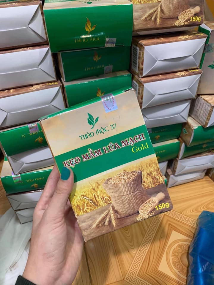 Kẹo mầm lúa mạch Gold Thảo Mộc 37