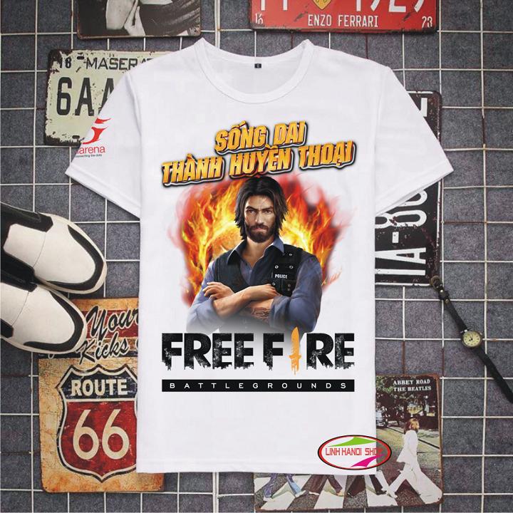 Áo Free Fire - băng giá