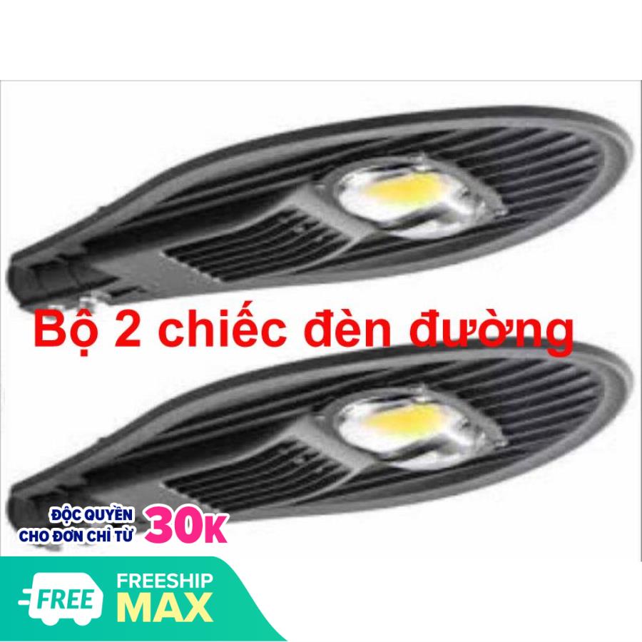 Bộ 2 chiếc đèn đường led 50W 1 mắt led, vnled, vietnamled, 0936395395