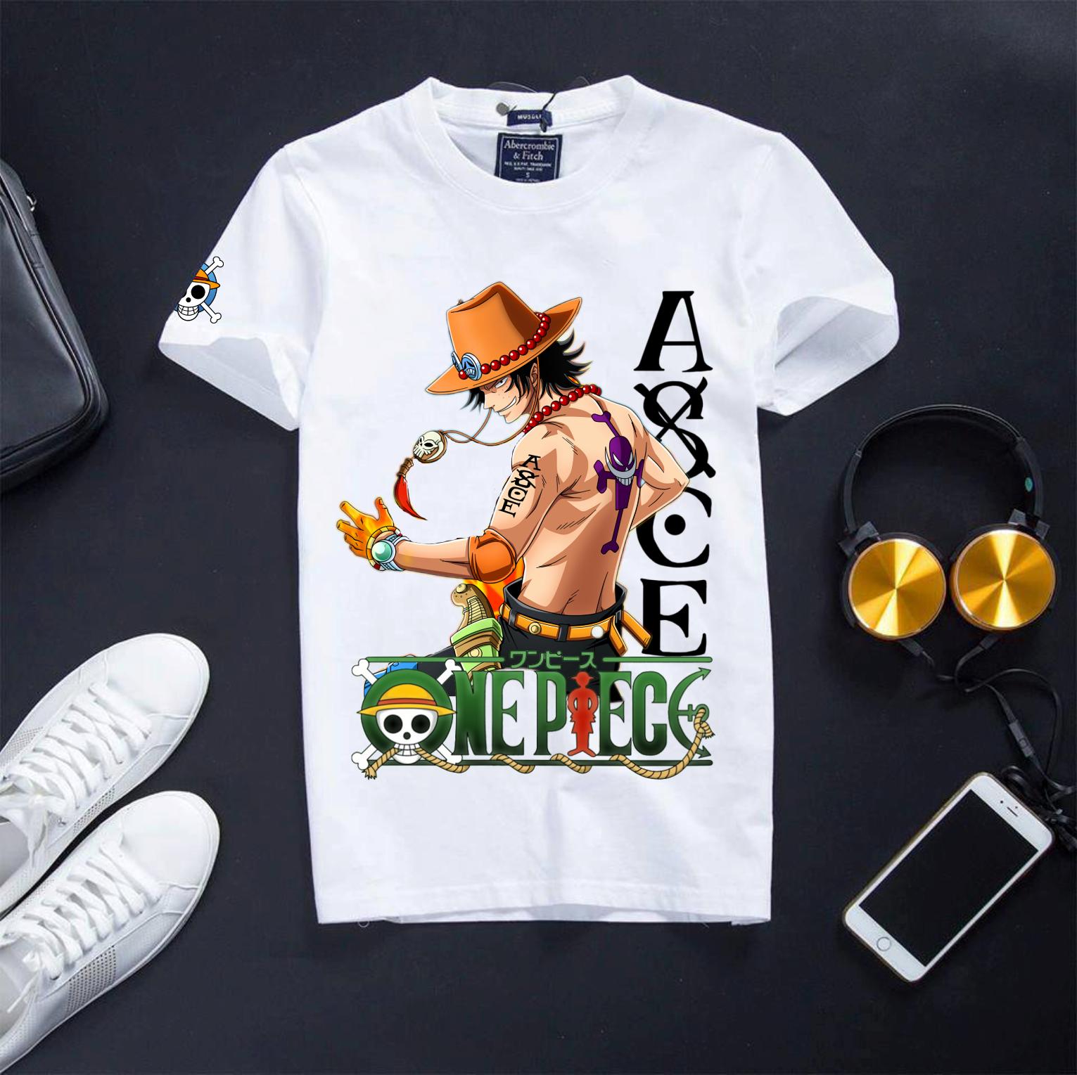 Áo One Piece - ACE chữ