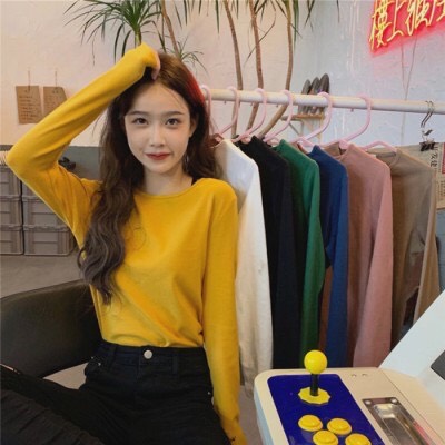 [HCM]Áo Thun Nữ Tay Dài Thời Trang Hàn Quốc