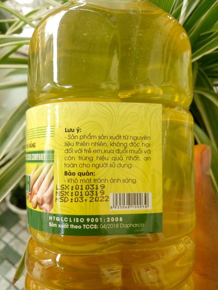 Nước lau sàn sả chanh / quế