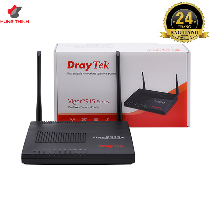 Router Wifi DrayTek Vigor2915AC - Bảo hành 24 tháng