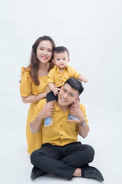 [HCM]Đồng phục gia đình - 4 người