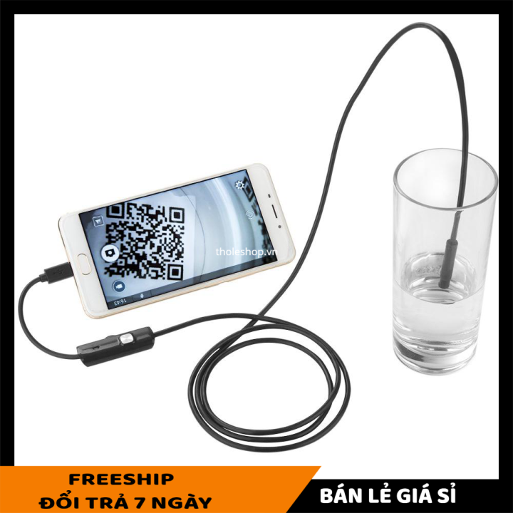 Camera nội soi - Camera nội soi cho Android 5.5mm dài 1m - Camera Nội Soi Android Micro USB IP67 Kiểm Tra, không thấm nước