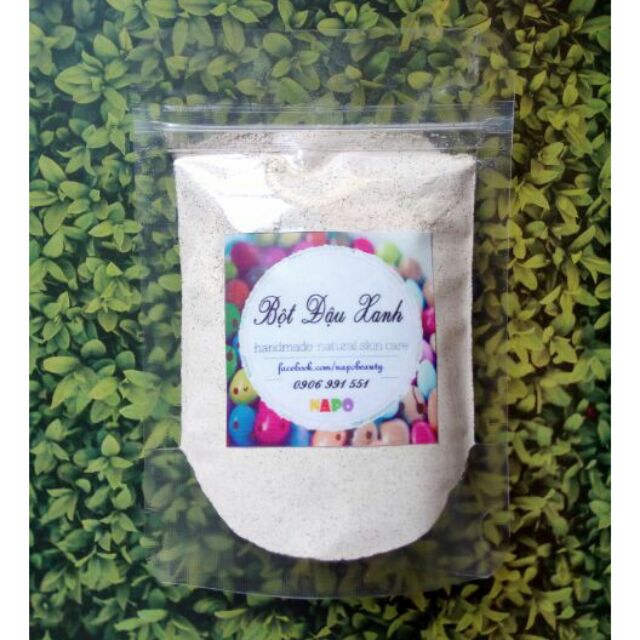 [HCM]Bột Đậu Xanh Handmade - Đắp mặt & ủ body