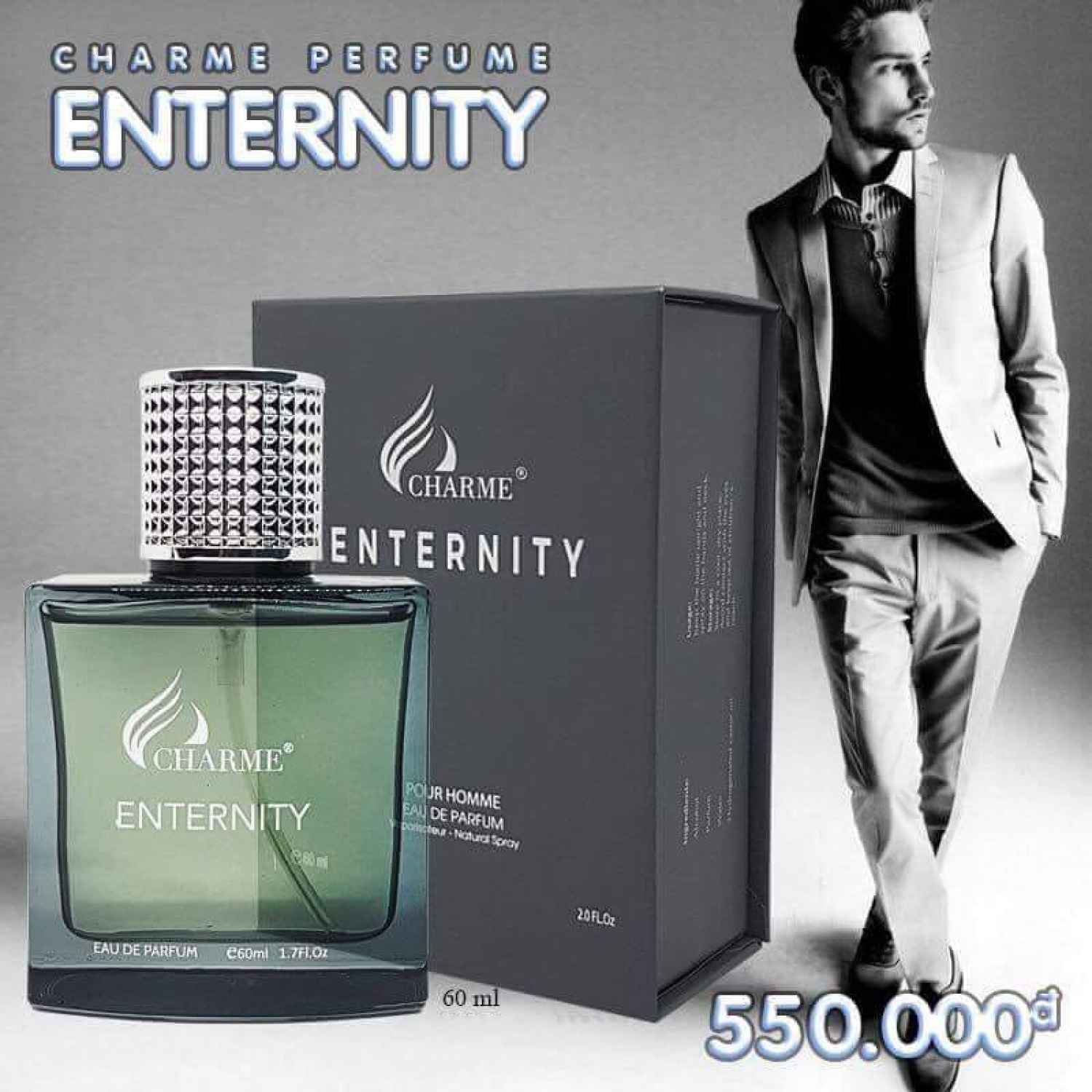 [HCM]Nước hoa Nam EnTernity 60ml