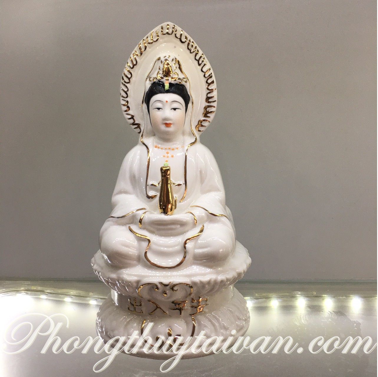 Tượng Quan Âm Để Xe Ô Tô (2 mặt)