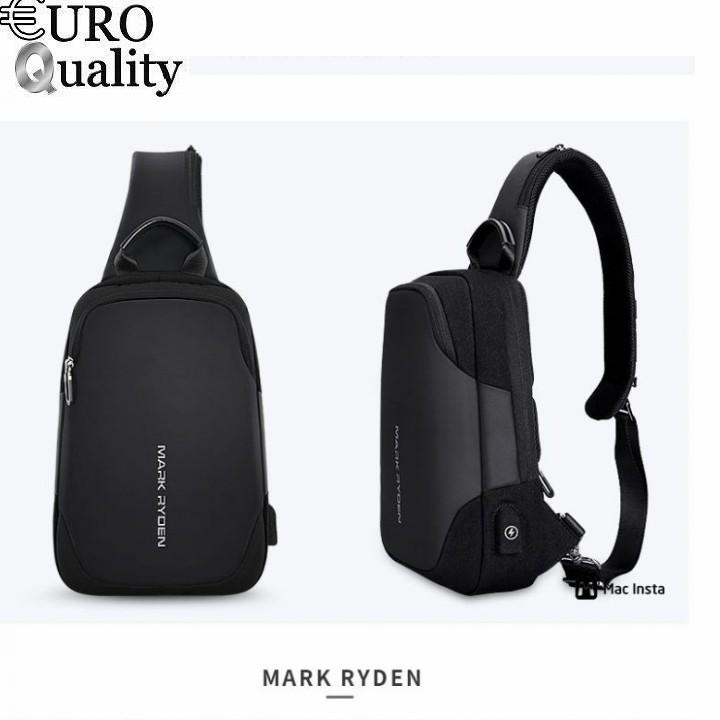 Euro quality - túi đeo chéo black man mark ryden 2019
