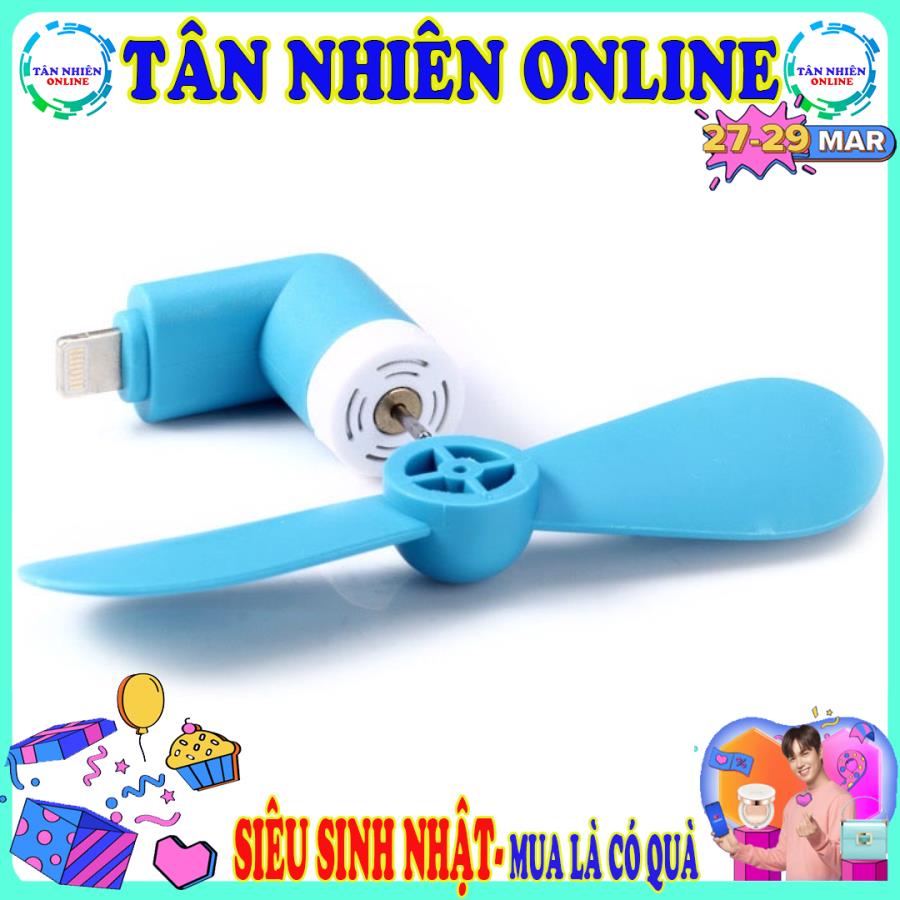 Quạt mini IOS iphone mini quạt mát siêu dễ thương