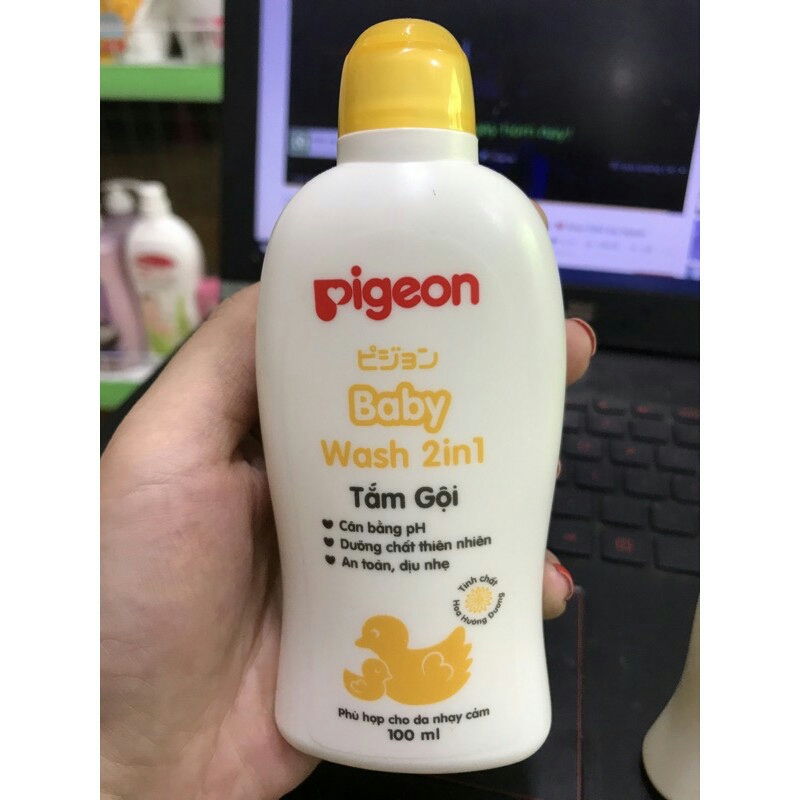 Tắm Gội Dịu Nhẹ Pigeon 100ml