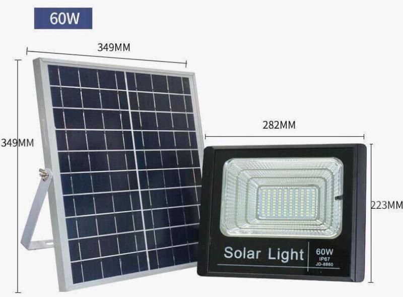 Đèn Pha Năng Lượng Mặt Trời 100W