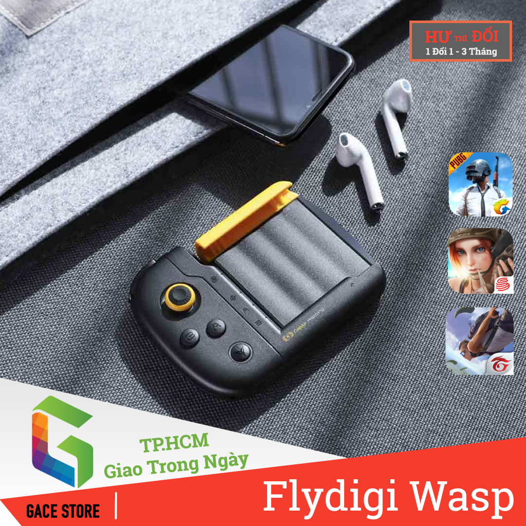 [HCM]Flydigi Wasp | Tay cầm chơi game PUBG & Liên Quân cho iOS và Android