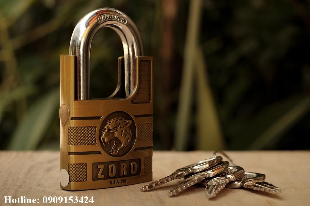 [HCM]Ổ KHÓA CHỐNG CẮT CHỐNG MỞ TRỘM - ZORO 1