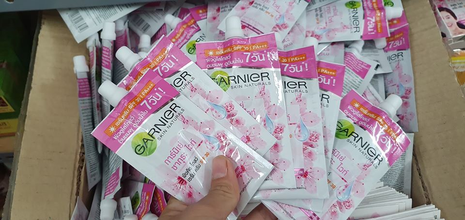 1 set Garnier Tem Vàng Chuẩn Thái Lan [Loại 1] gồm 5 món