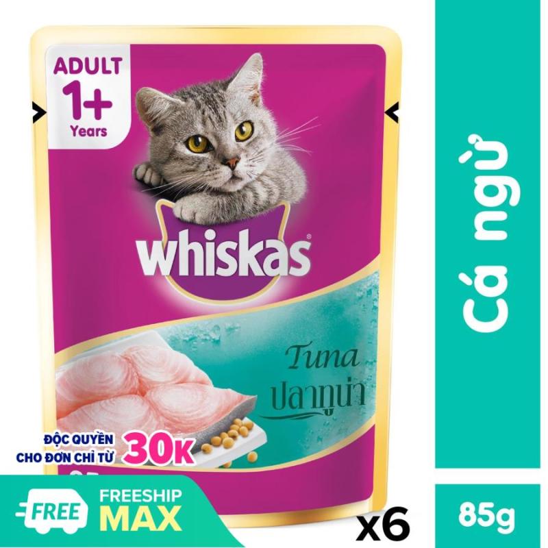 Pate Whiskas cho mèo 85gr cho mèo