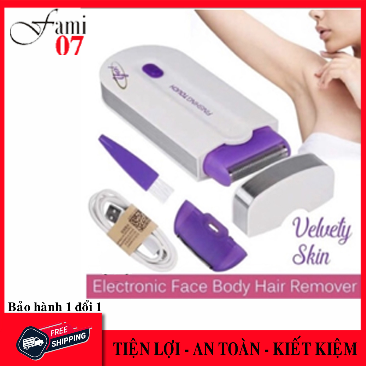 [HCM]Máy Triệt Lông Mini ,Máy Cạo Lông Nách,Máy Cạo Lông Toàn Thân.