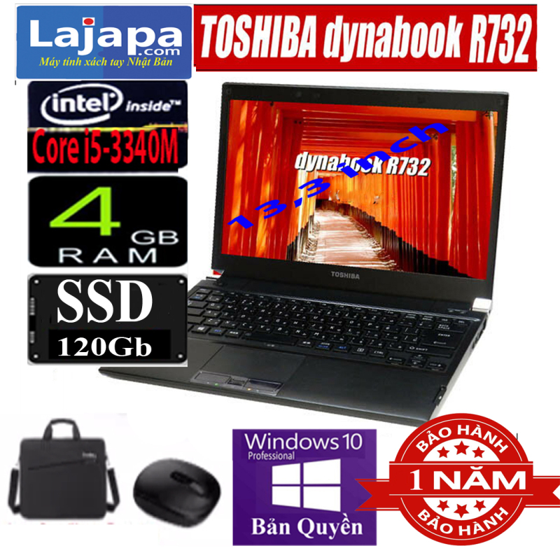 [Trả góp 0%][Xả Kho 3 Ngày] Toshiba Dynabook R732/F (Portege R930) Laptop Nhat Ban LAJAPA Laptop gia re máy tính xách tay cũ laptop gaming cũ laptop core i5 cũ giá rẻ {Bảo Hành 1 Năm như máy mới} laptop cũ giá rẻ nhất hà nội