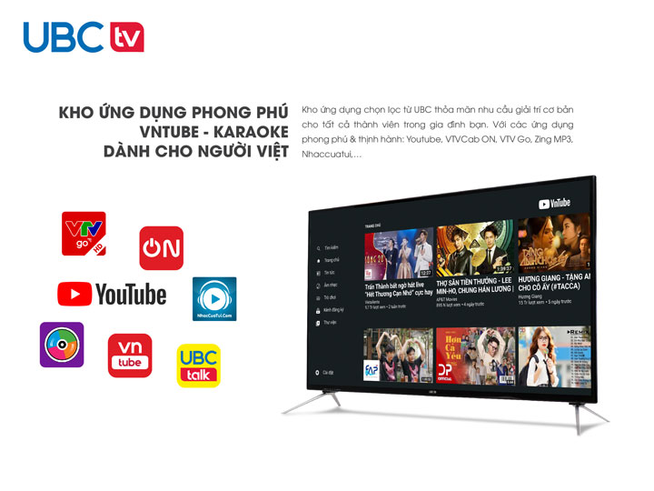 Smart Tivi Android UBC 40P900ESM 40inch