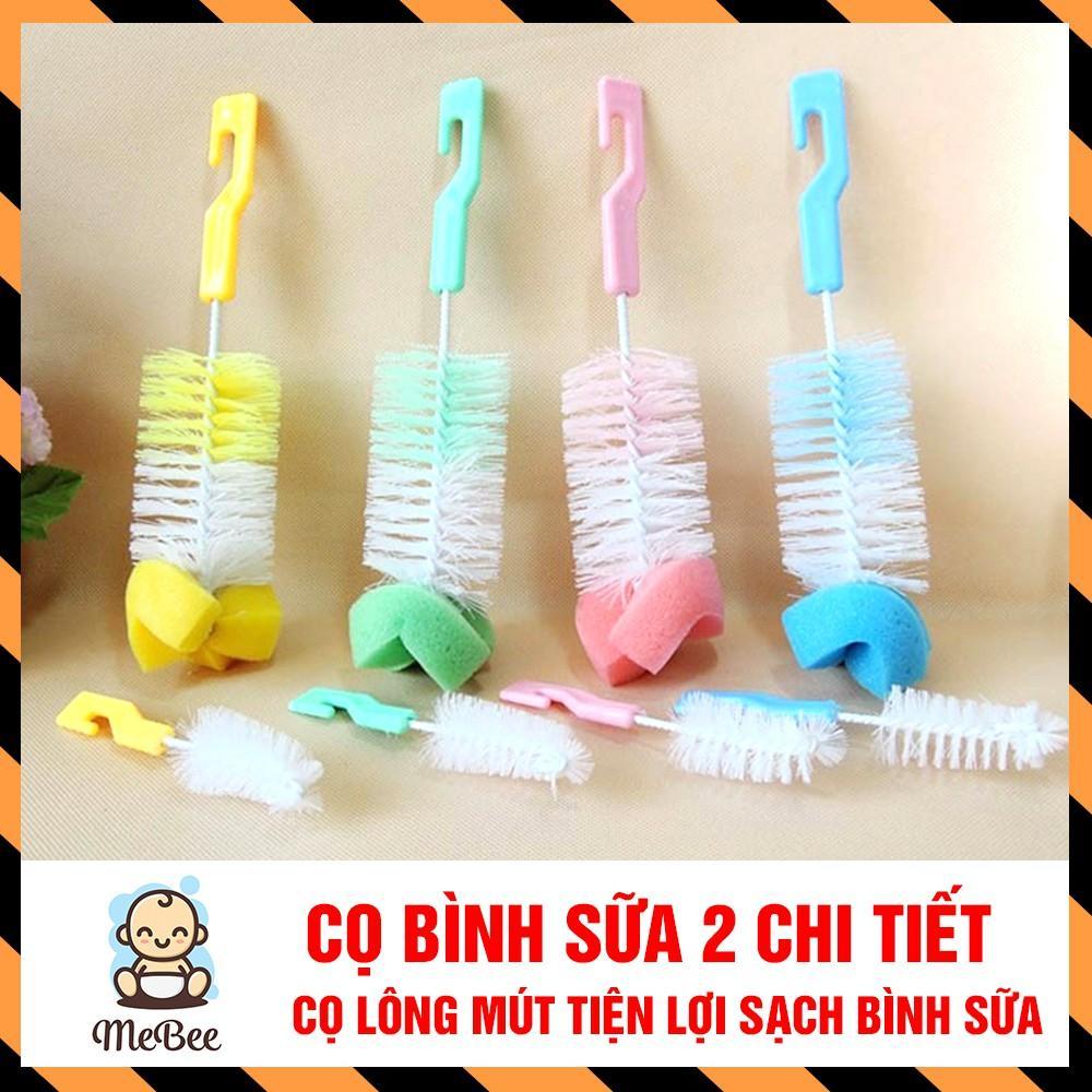 Bộ cọ bình sữa 2 chi tiết tiện lợi