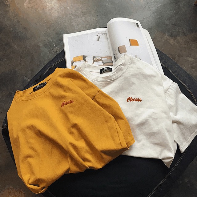 Áo thun unisex, áo thun nam nữ, Cheese thời trang