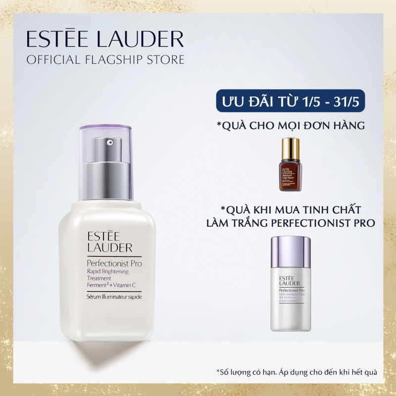 Tinh chất làm trắng hồng 14 ngày Estee Lauder Perfectionist Pro Rapid Brightening Treatment with Ferment² + Vitamin C - Serum 30ml