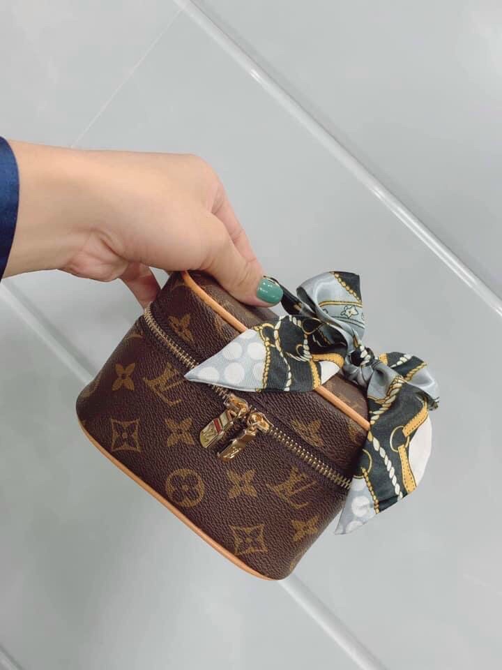 Túi trống hộp cơm LV cao cấp siêu xinh