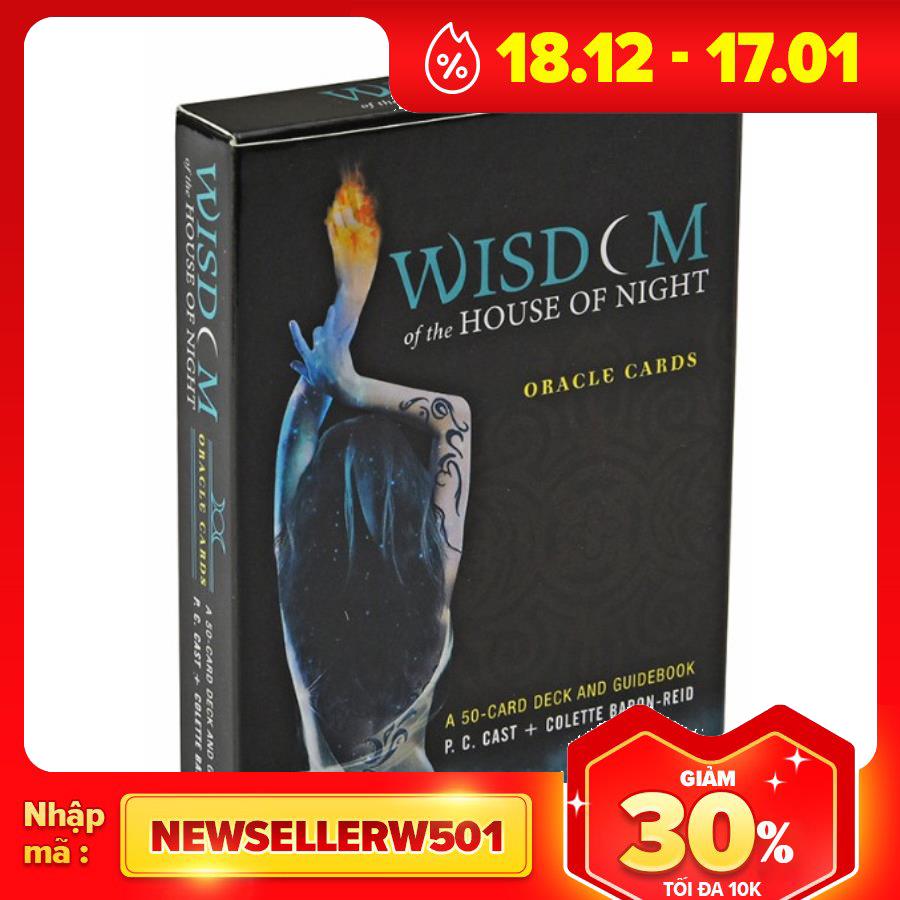 Bộ wisdom of house of night oracle cards l2 new đẹp