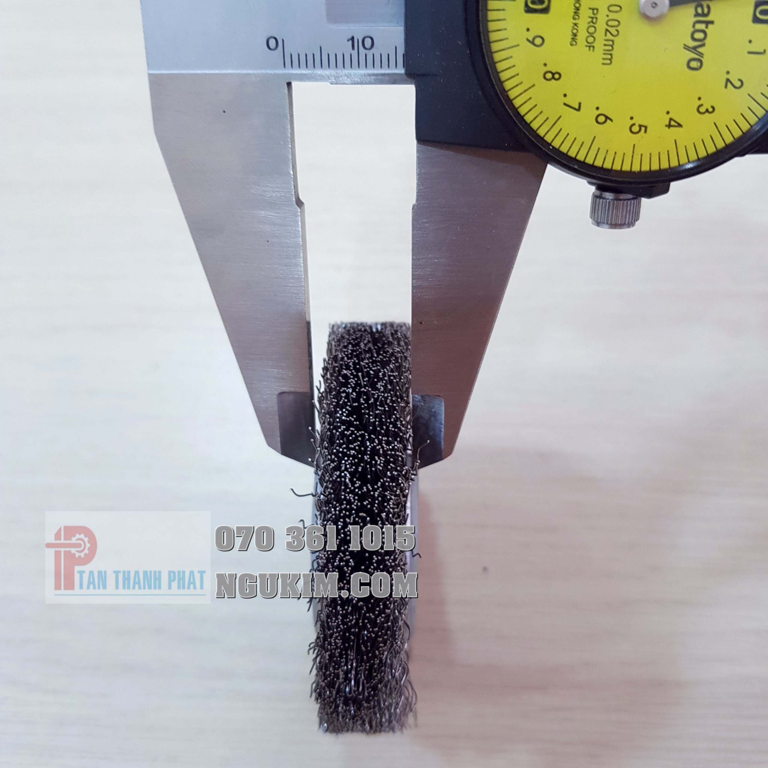 [GIÁ TỐT THÁNG 6] Bánh cước inox đánh rỉ mini 75*16*0.3*13