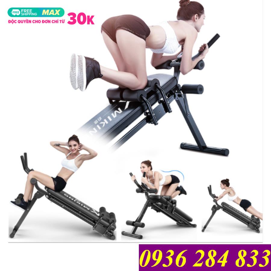 >> SO SÁNH GIÁ MÁY TẬP GYM BỤNG | Shopee Lazada Sendo Tiki 62 Ghế máy trượt tập cơ bụng lưng tay ngực eo hông đa năng 4.0 Elip AB Gym chính hãng - Thế hệ ghế máy tập cơ bụng tiên tiến