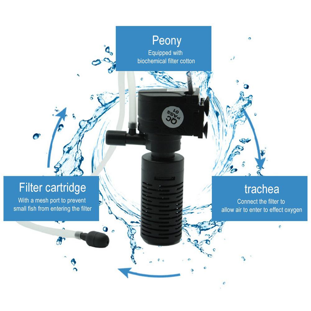 Máy Lọc Nước Mini 3w Cho Bể Cá cảnh