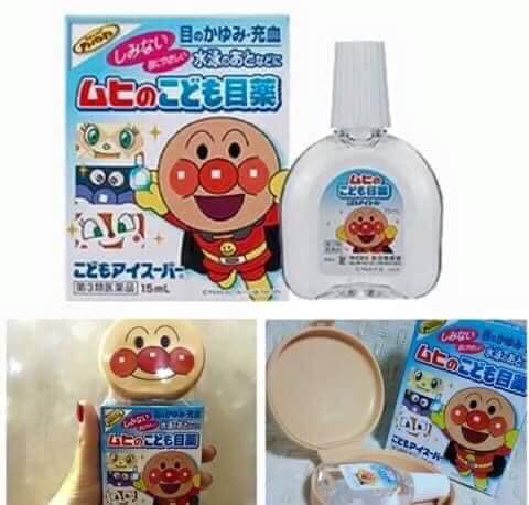 Nhỏ mắt Muhi Nhật Bản cho trẻ