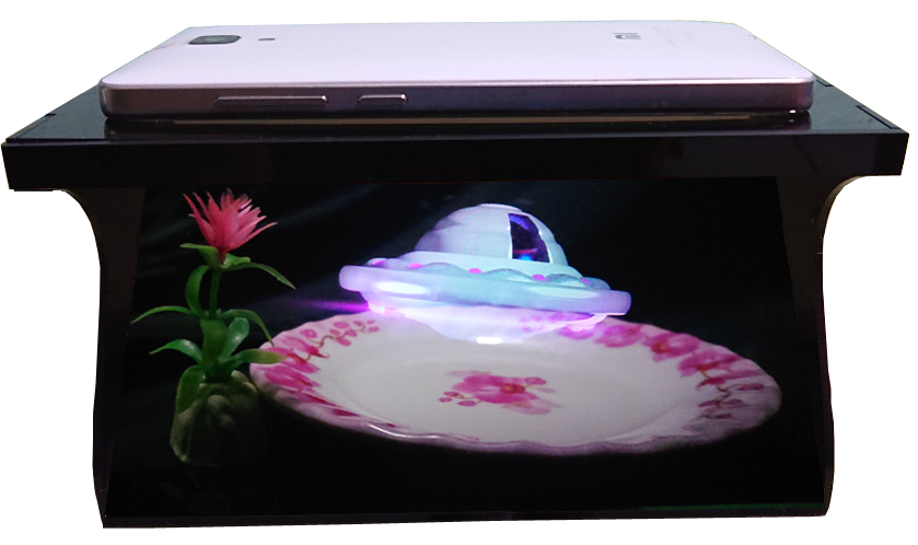 [HCM]Máy Chiếu 3D Hologram 180 độ dành cho Iphone