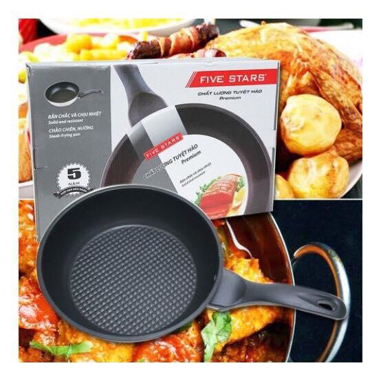 CHẢO CHỐNG DÍNH INOX FIVESTAR 28cm