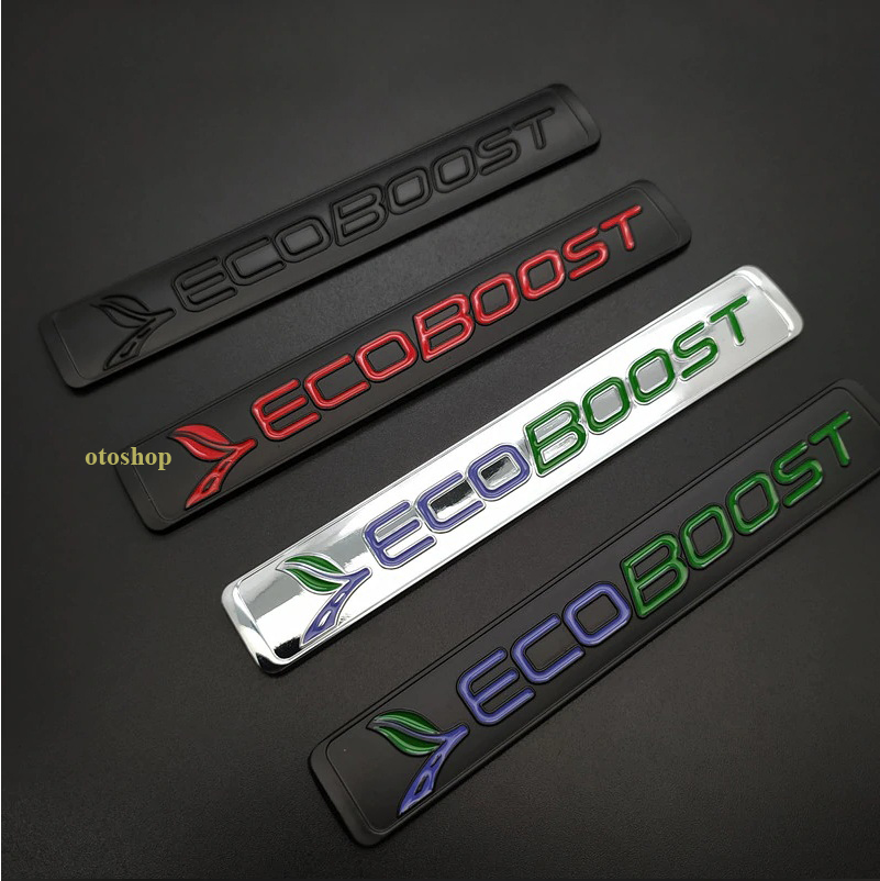 [HCM]Tem chữ ECOBOOST trang trí xe-OT4