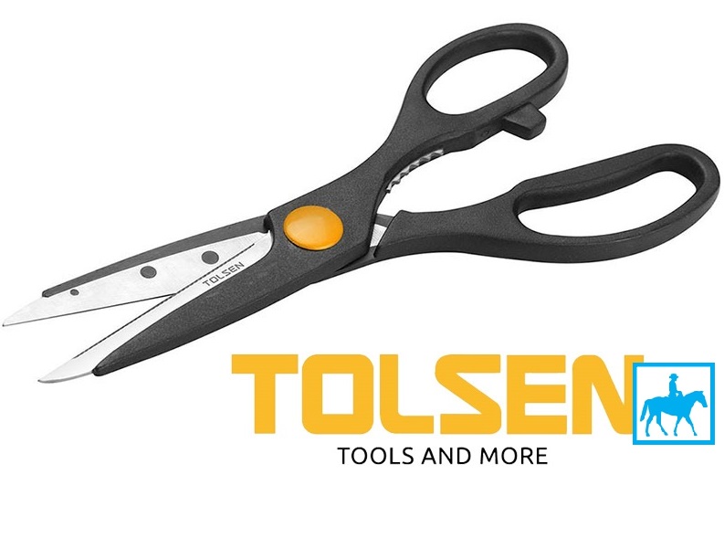 Kéo Cắt Kéo Làm Bếp Kitchen Scissors 200mm 8inch TOLSEN 30045