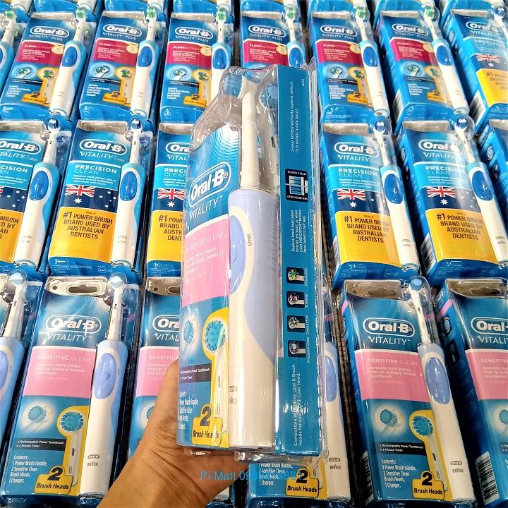 Bàn chải điện Oral-B Sensitive Clean Úc