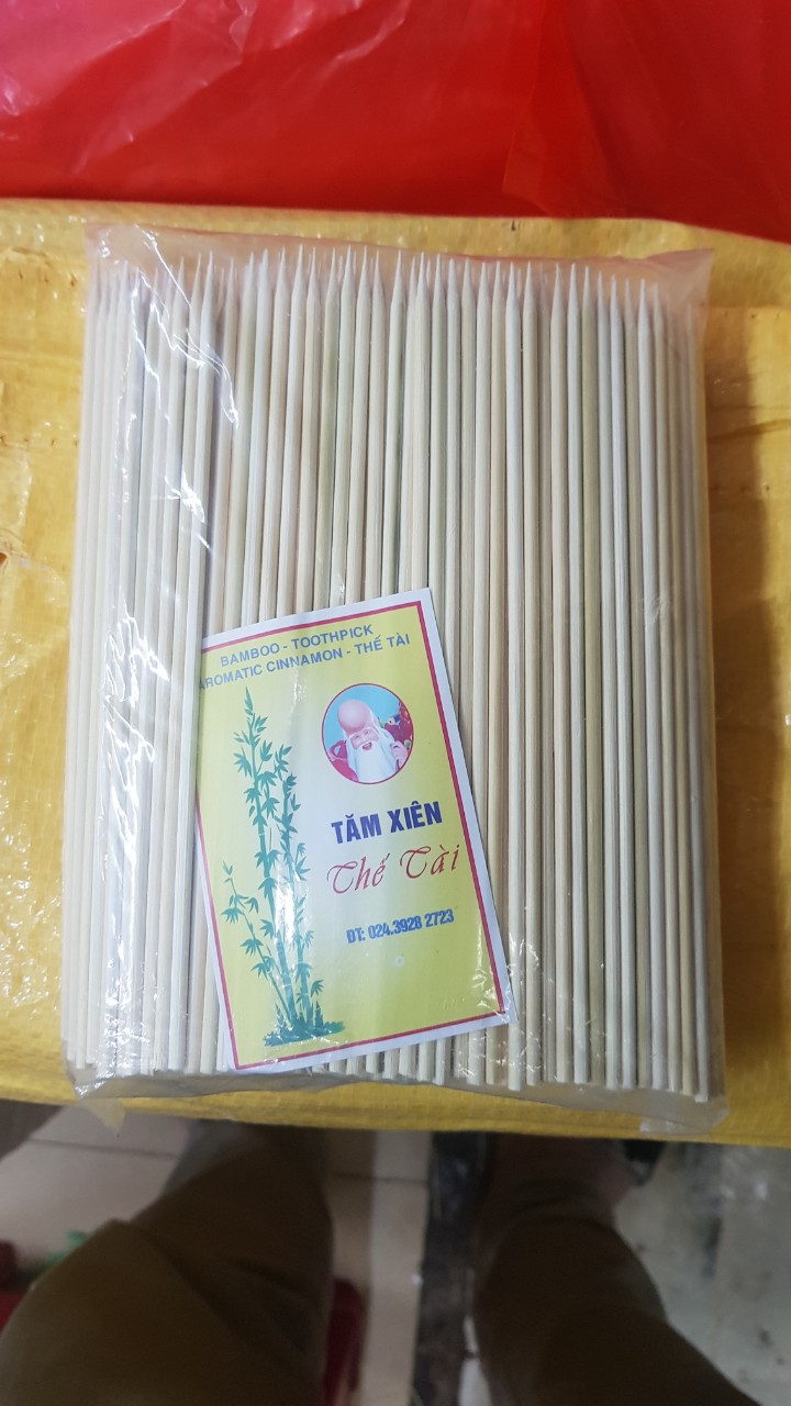 500gr/gói - Que xiên tre dài 15cm