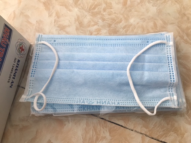 Khẩu trang khánh an 4 lớp