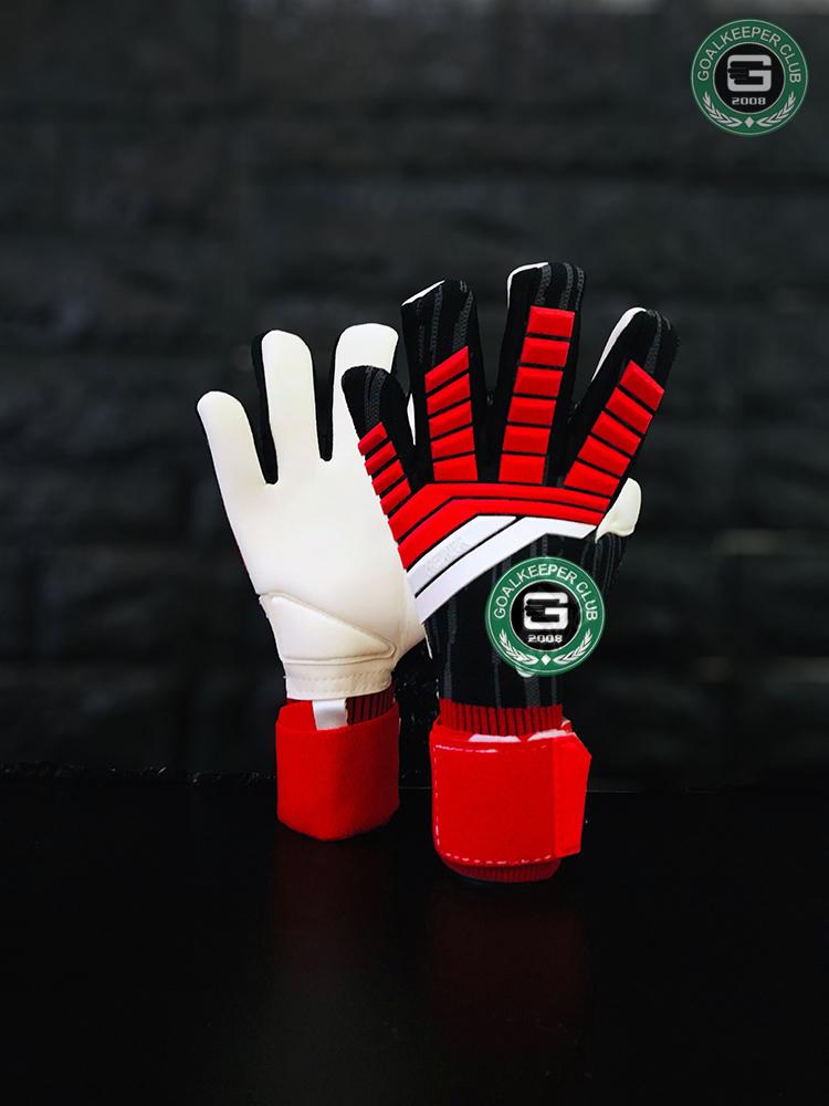 Găng tay thủ môn A Predator Pro - Đen Đỏ