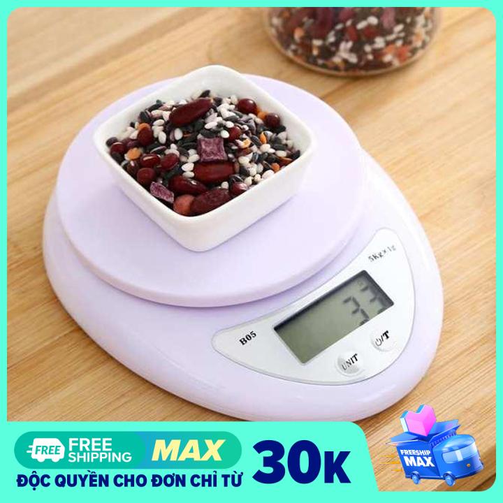 Cân nhà bếp điện tử Electronic Kitchen Scale 5kg