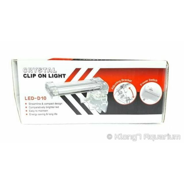 Đèn led kẹp Xilong D10 dành cho bể cá cảnh