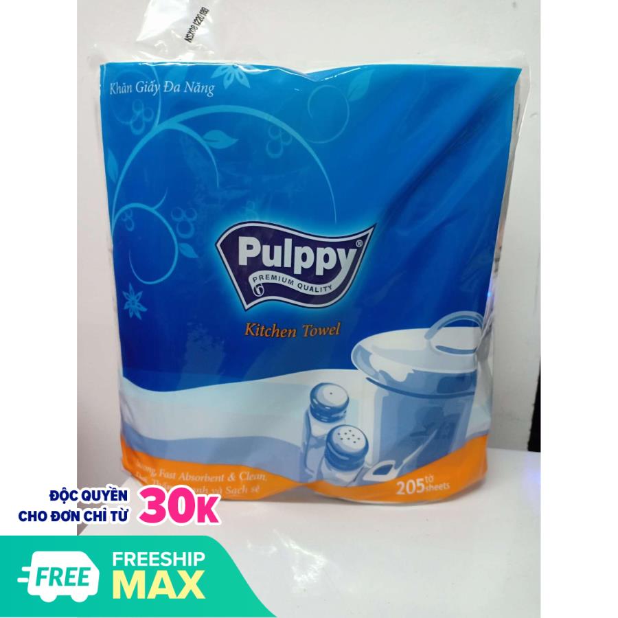 [HCM]giấy bếp pupply 2C xanh